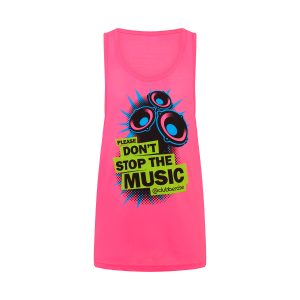 DON'T STOP THE MUSIC Unisex Racerback Tank Top