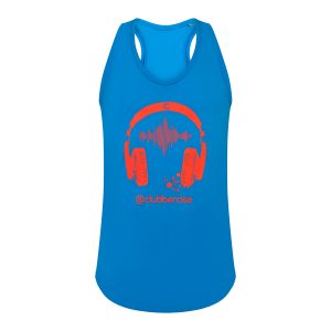 HEADPHONES Racerback Tank Top