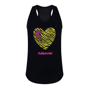 ZEBRA HEART Racerback Tank Top
