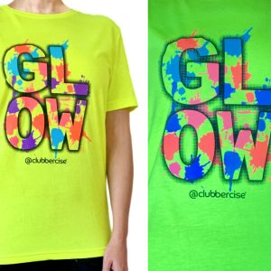 GLOW yellow t-shirt