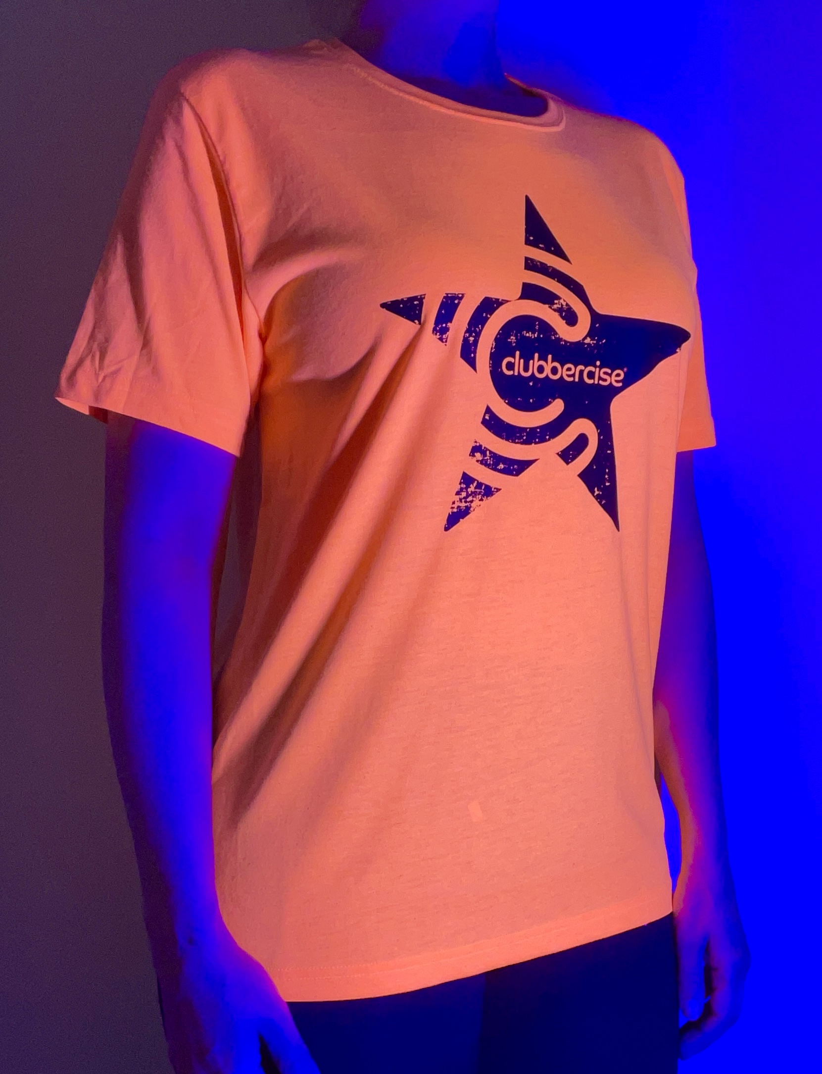 STAR neon orange t-shirt - Image 3