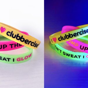 Mixed WRISTBANDS A Pink/Green/Yellow (pack of 3)
