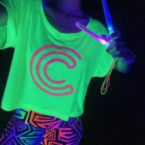 NEON C oversized top