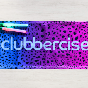 NEON LEOPARD Small Workout Towel