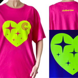 SONIQUE HEART pink cotton tee